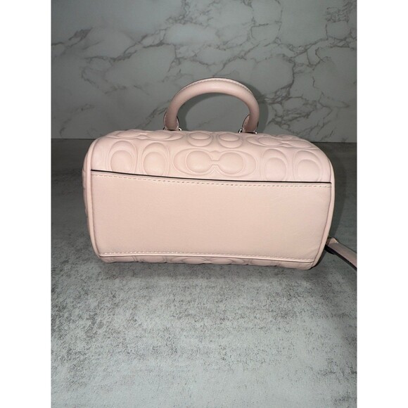 NWT Coach Pink Rowan Satchel - Picture 5 of 7